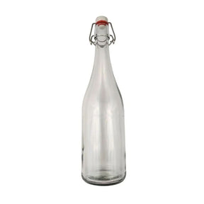 Swing Top Bottles - Clear Glass - 750ml - 12 Pack