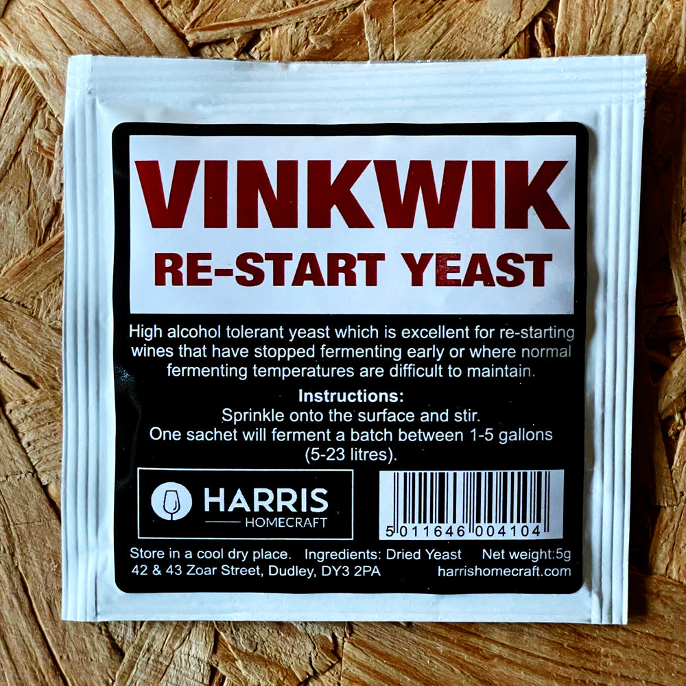 Harris Vinkwik Re-Start Yeast - 5g