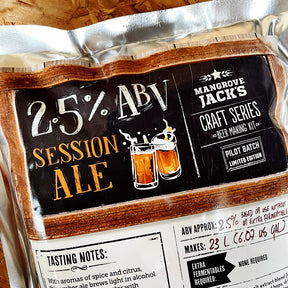 Mangrove Jacks 2.5% Session Ale - 40 Pint Beer Kit