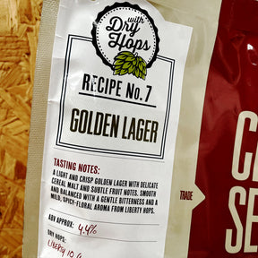 Mangrove Jacks Golden Lager - 40 Pint Beer Kit