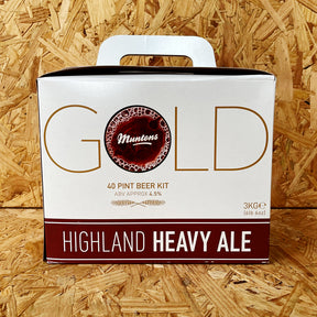 Muntons Gold - Highland Heavy Ale - 40 Pint Beer Kit