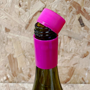 NovaTwist Wine Bottle Screw Caps - Pink