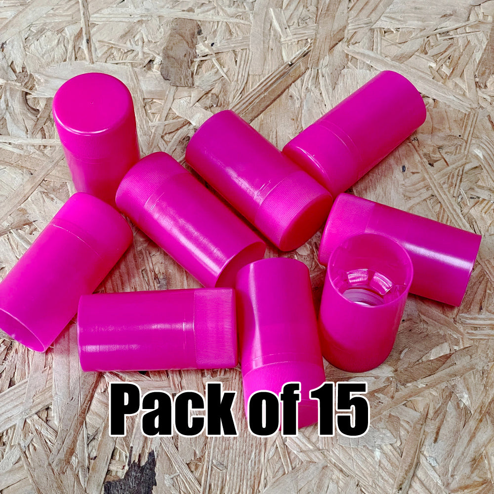 NovaTwist Wine Bottle Screw Caps - Pink - Pack of 15 or 30