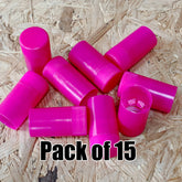 NovaTwist Wine Bottle Screw Caps - Pink - Pack of 15 or 30