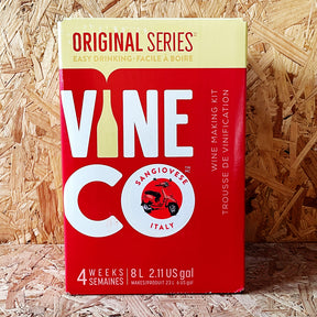 Vine Co Original Series - Sangiovese - 30 Bottle Red Wine Kit