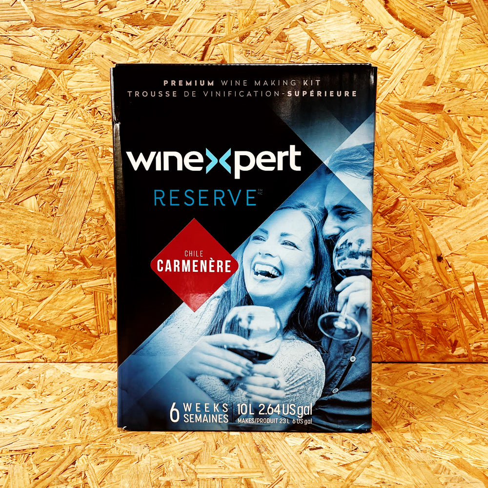 WineXpert Reserve - Chilean Carmenere - 30 Bottle Red Wine Kit