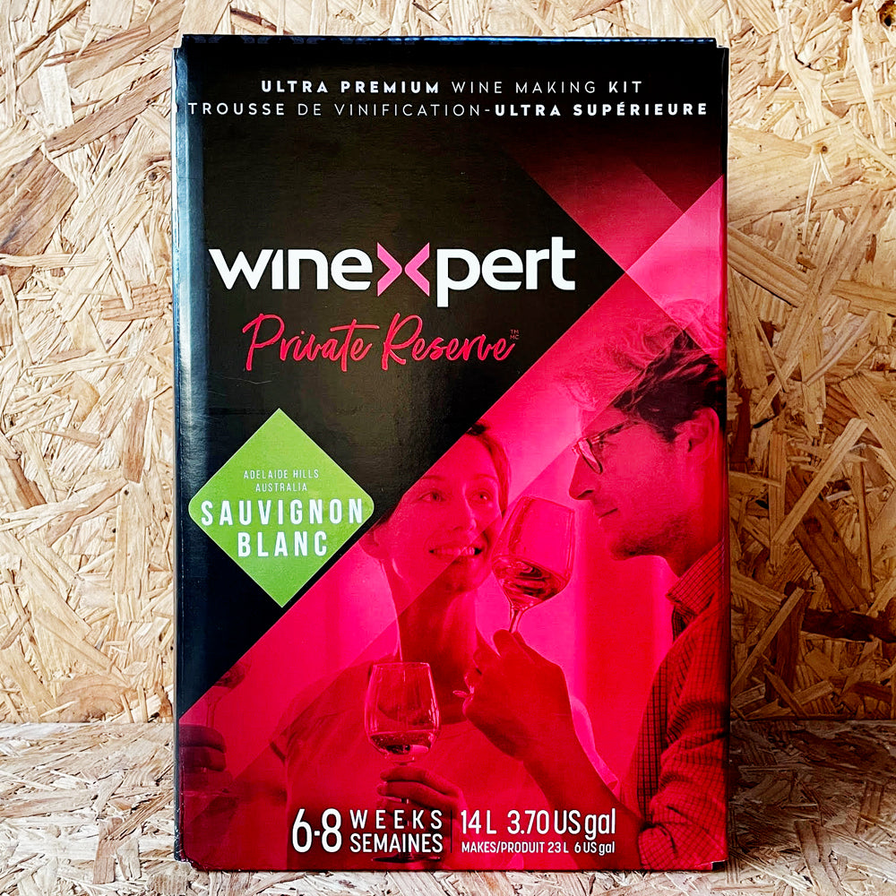 WineXpert Private Reserve - Sauvignon Blanc Australian Adelaide Hills - 30 Bottle White Wine Kit